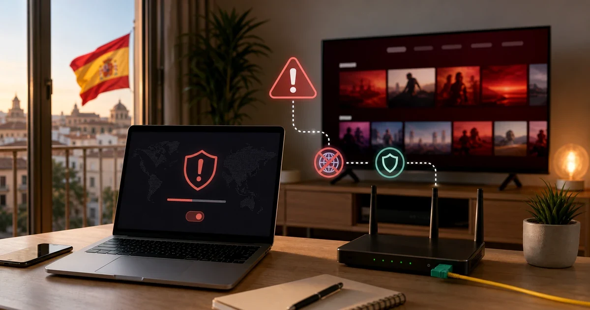 Desventajas de una VPN en Espana velocidad CAPTCHAs confianza apps y limites