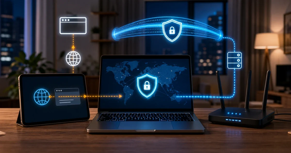 Que es una VPN en Espana tunel IP DNS privacidad y ejemplos practicos