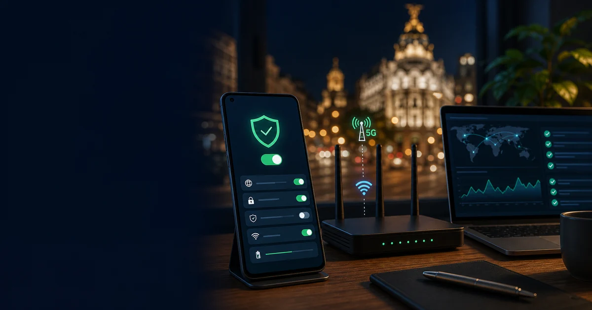 Configuracion y diagnostico de VPN en Android en Espana